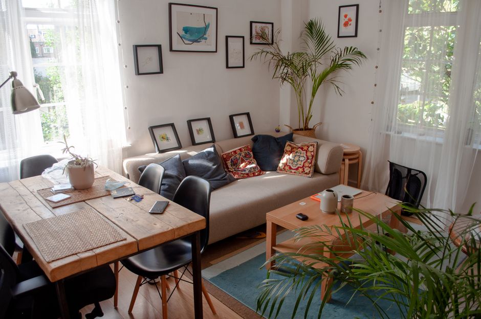 Balans in woonkamer dankzij feng shui. Balans in woonkamer dankzij feng shui.